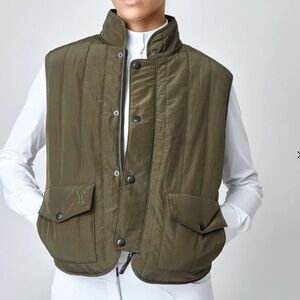 YAGYA Quilted Riding Vest NWT